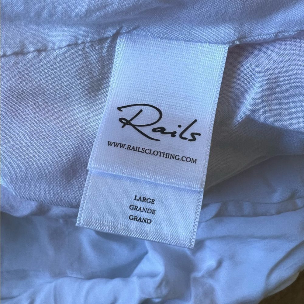 Rails Capri Melon Stripe Linen Blend Sleeveless D… - image 9